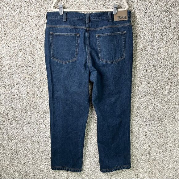 Duluth Trading Co Jeans Men’s 40x30 Ballroom Dark Wash Denim Relaxed Fit - Picture 5 of 6